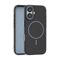 Funda iPhone con MagSafe Litchi Black Orchid Append