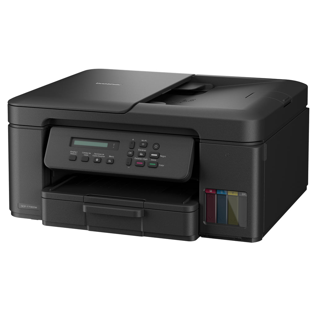 Impresora 3 en 1 DCP-T730DW Brother inalámbrica e impresión dúplex