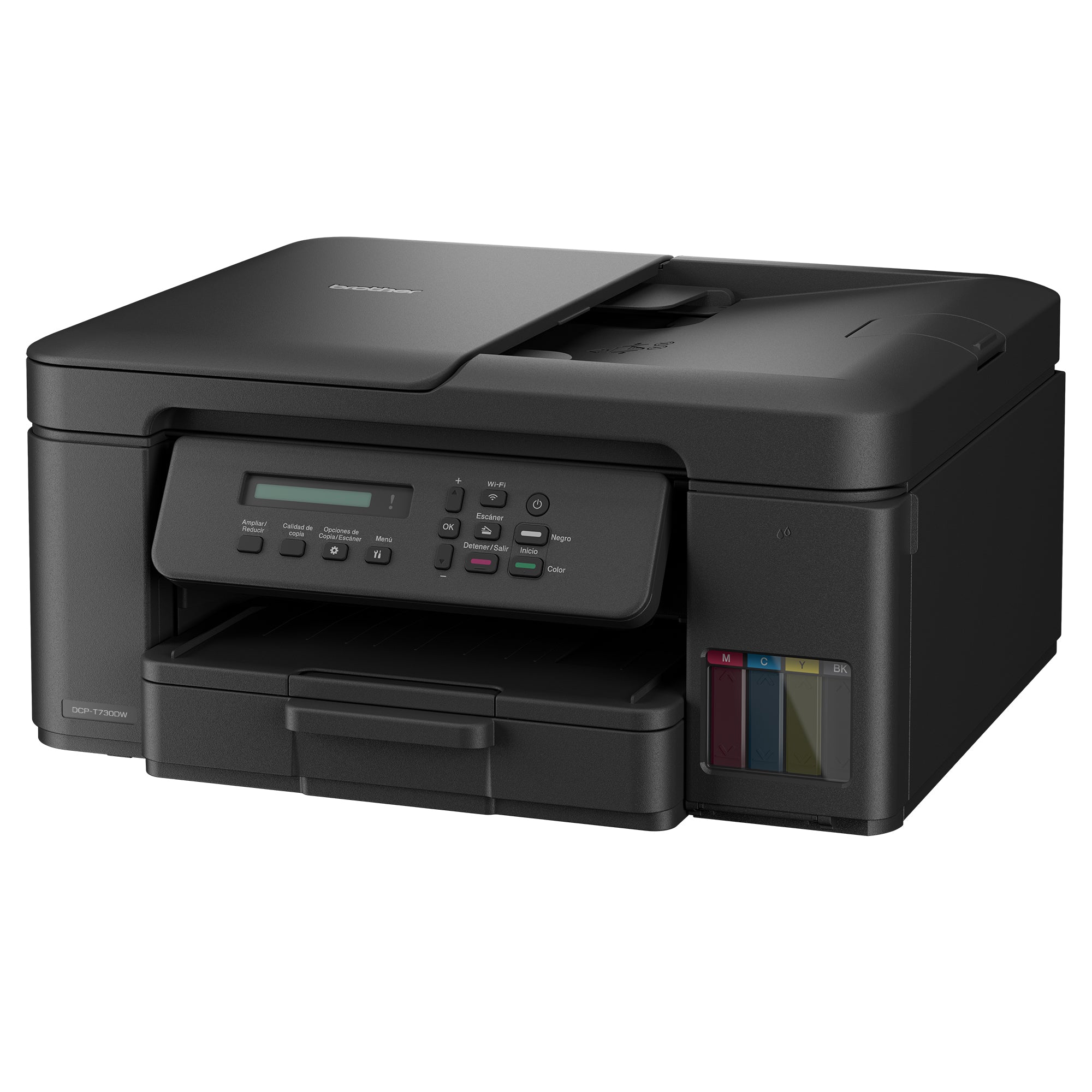 Impresora 3 en 1 DCP-T730DW Brother inalámbrica e impresión dúplex