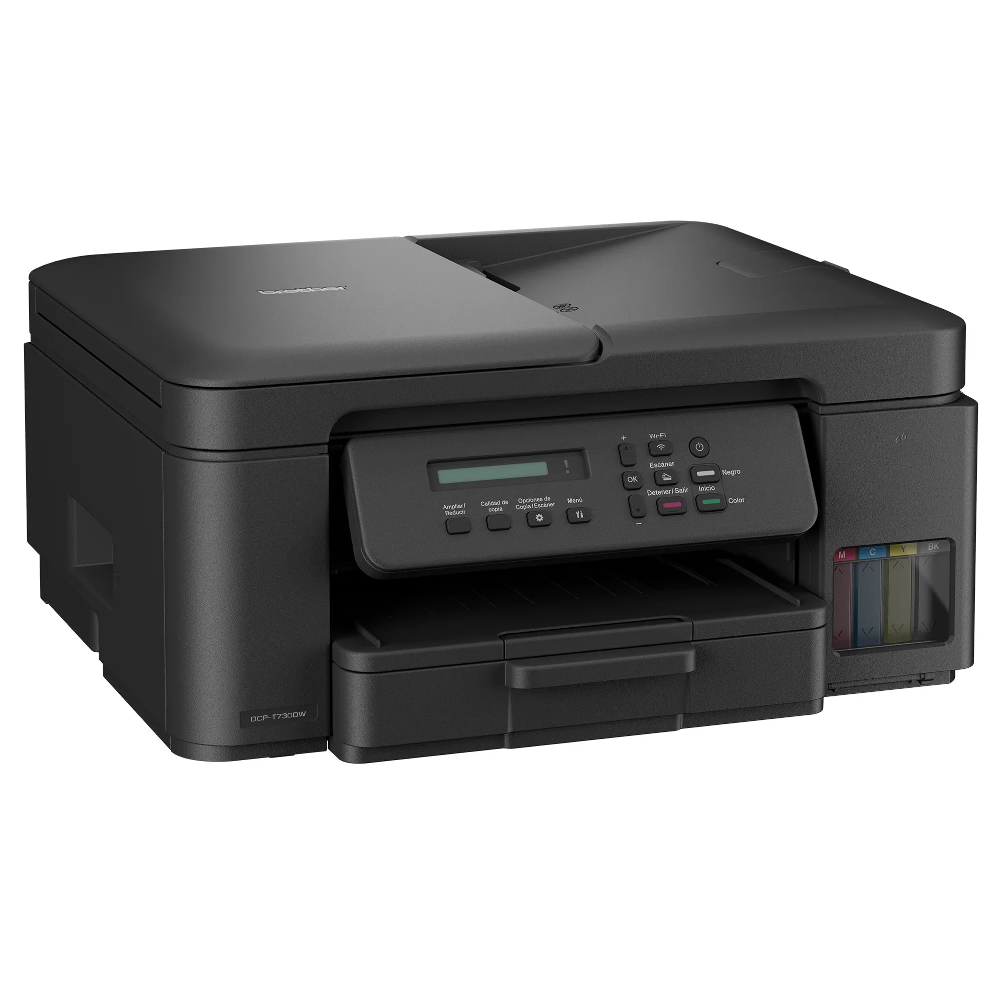 Impresora 3 en 1 DCP-T730DW Brother inalámbrica e impresión dúplex