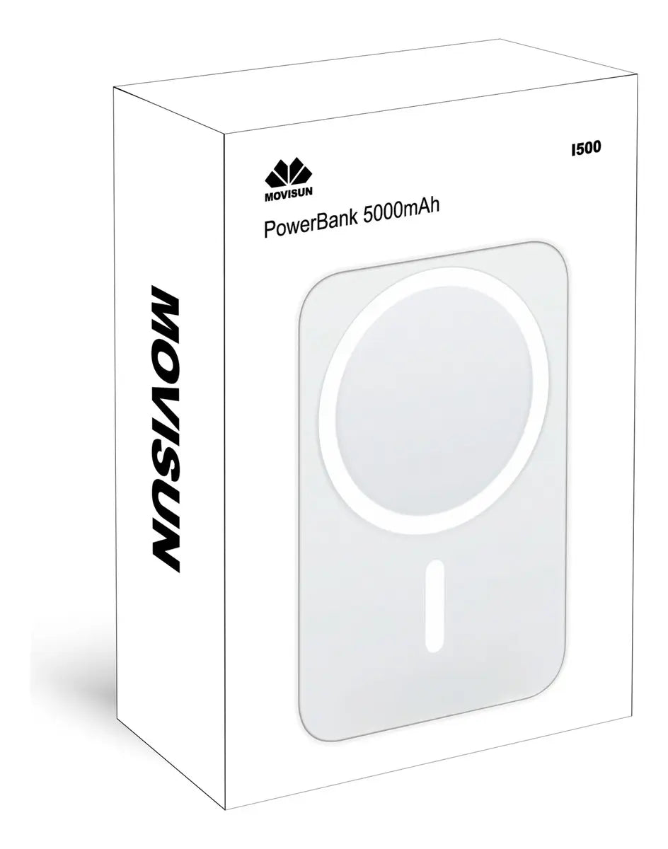 Powerbank Movisun I500 LT 5.000 Mah Magnético