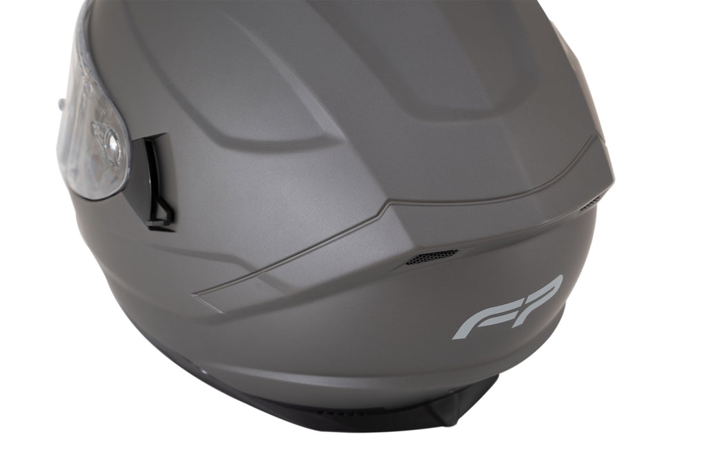Casco Para Moto Racecraft 2 Titanio