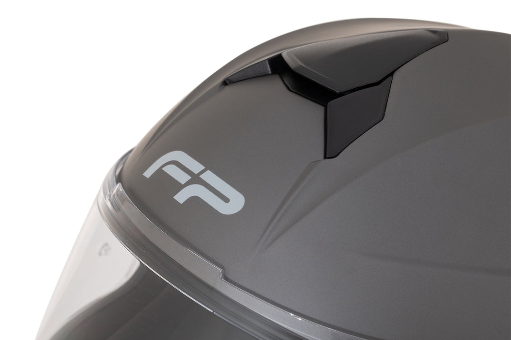 Casco Para Moto Racecraft 2 Titanio