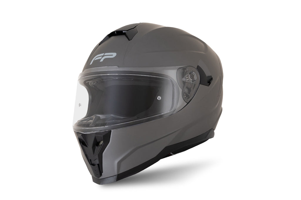 Casco Para Moto Racecraft 2 Titanio