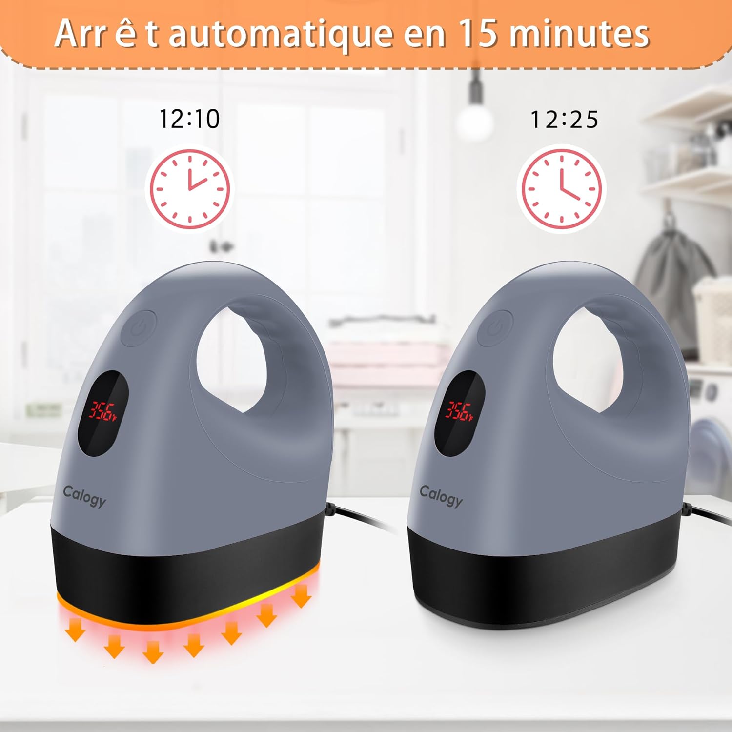 Calogy Mini Prensa De Calor De Calor 110-220v