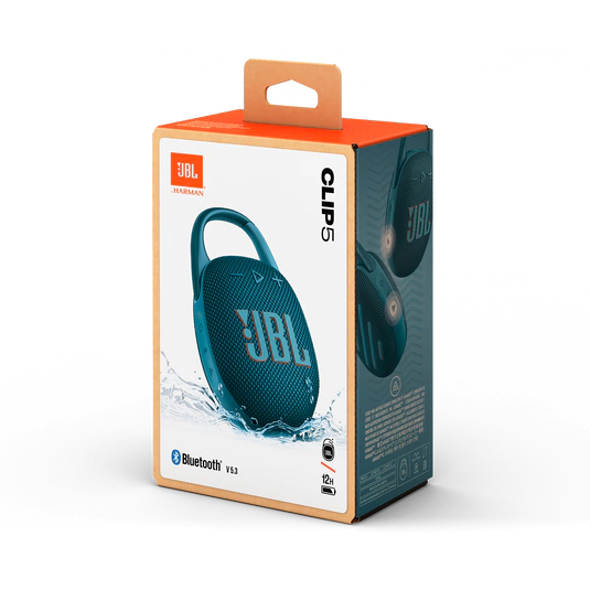 Parlante Bluetooth JBL Clip 5 Azul