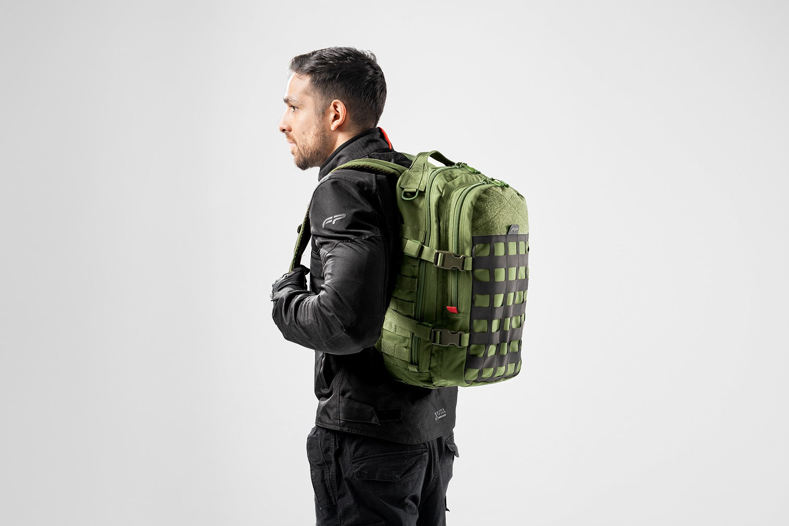 Morral taktical t25 verde militar
